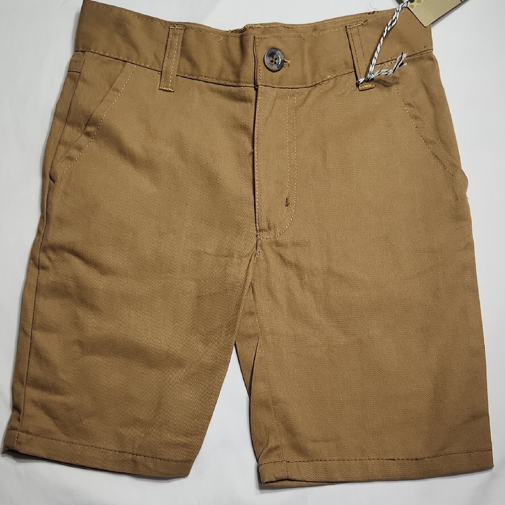 U.S. Polo Assn. Boys Khaki Chino Shorts – Size M (5)